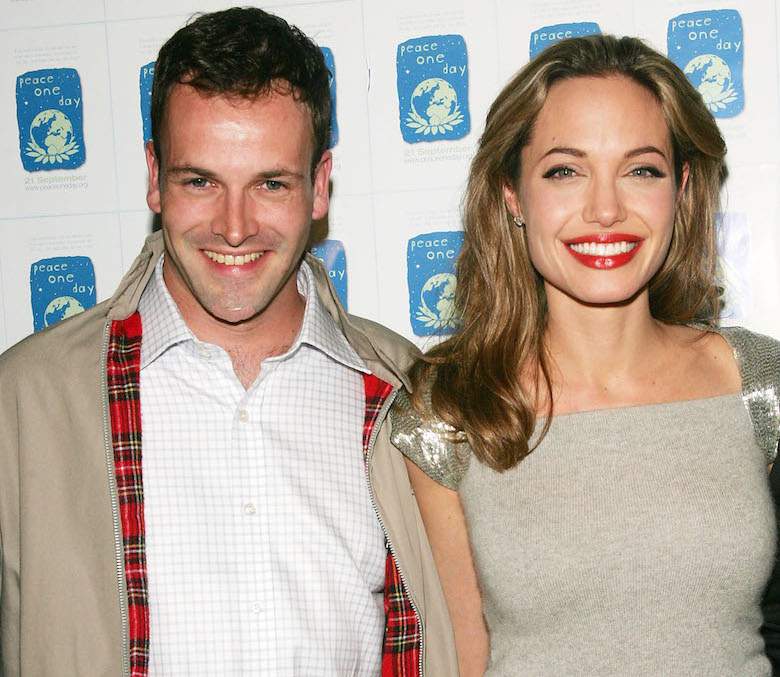 Angelina Jolie and Jonny Lee Miller